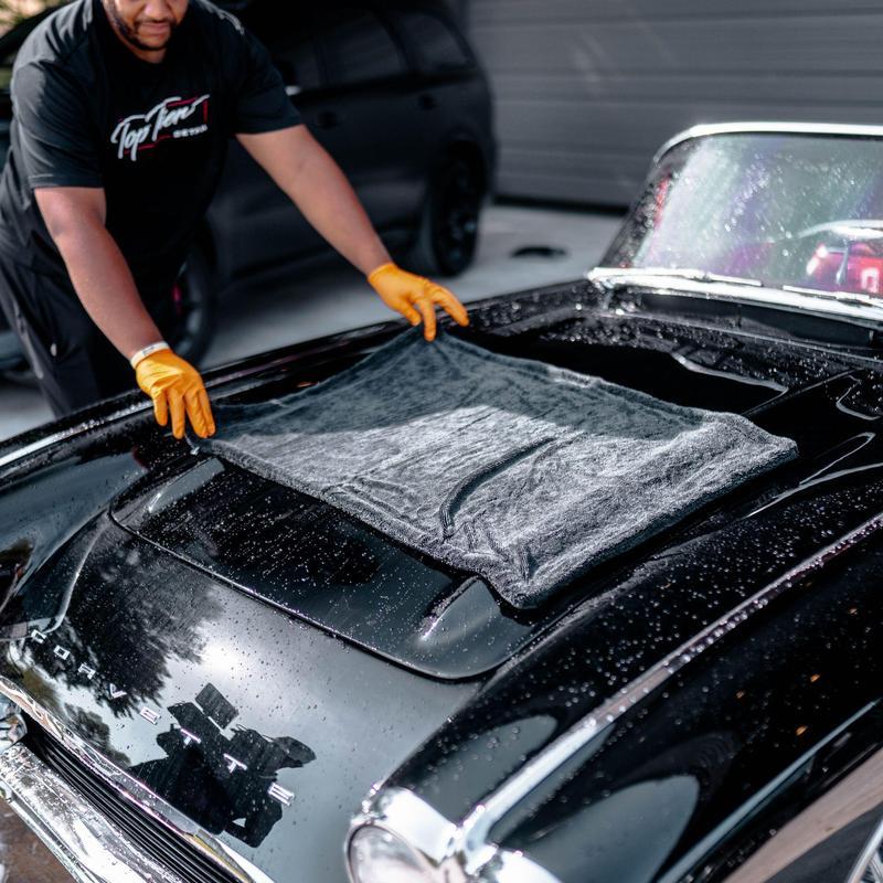 Professional Microfiber Car Drying Towel Set - Ultra Absorbent